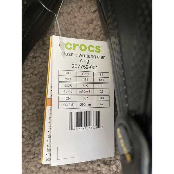 Wu Tang Crocs - Picture 5 of 7